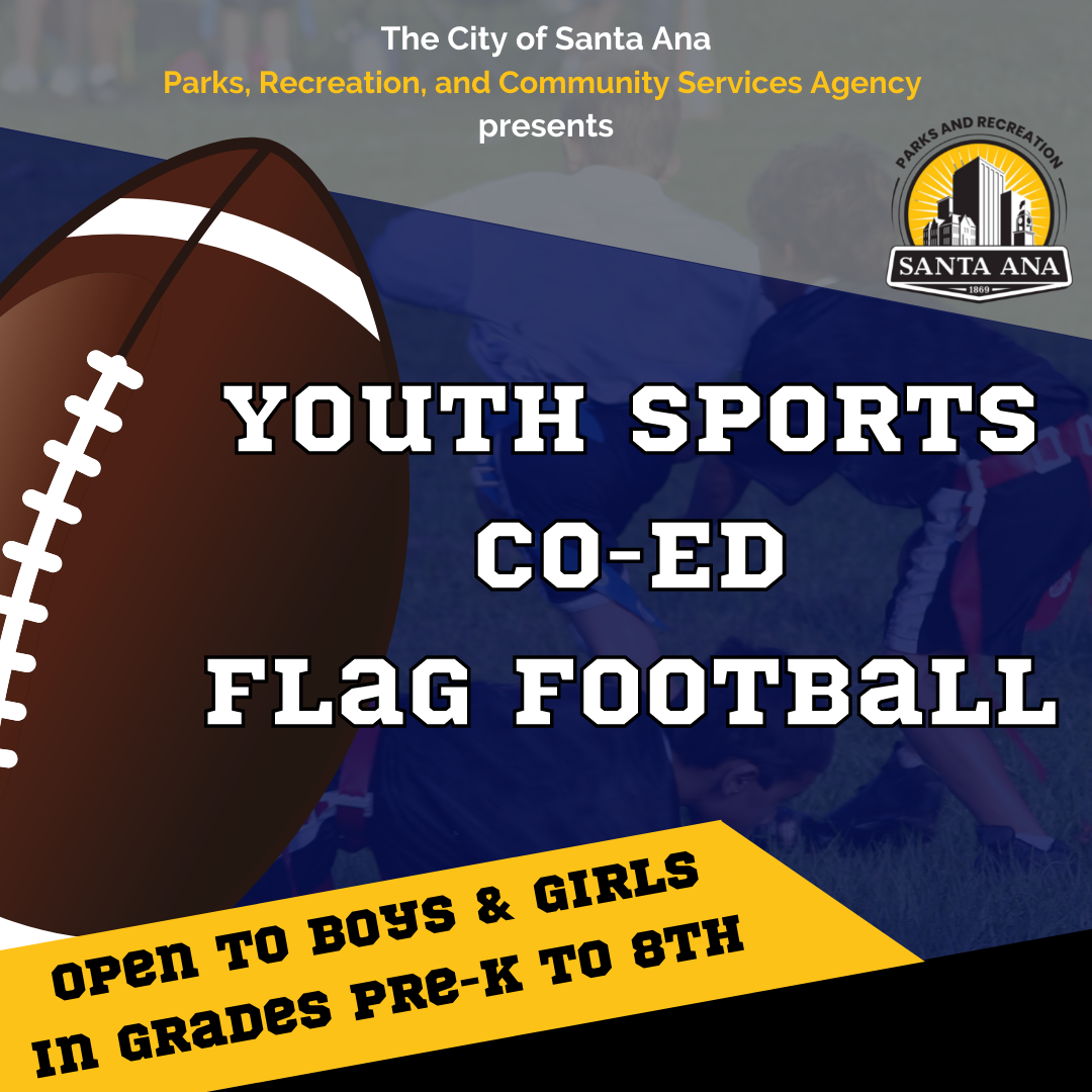 Youth Flag Football - Parks, Recreation and Community Services