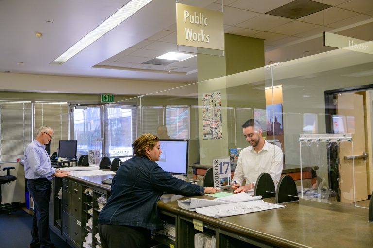 Public Works counter