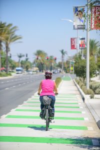 Bicyclist Bike Lane