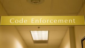 Code enforcement main page