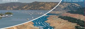 Lake Oroville Before and After