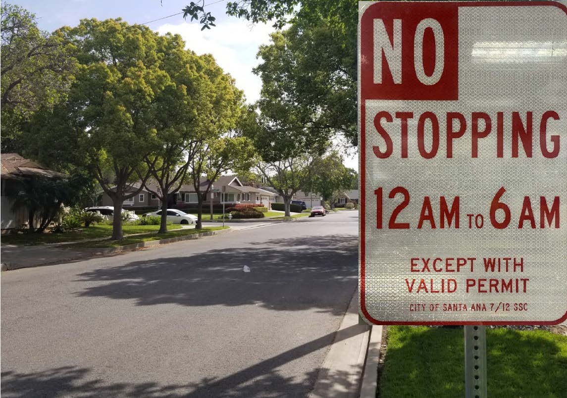 Permit parking - City of Santa Ana
