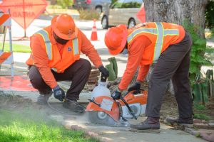 Sidewalk repair