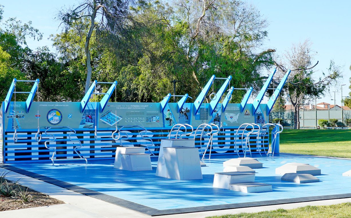 Cabrillo park fitness court