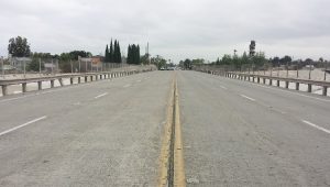 Fairview Bridge Four-Lane Configuration on Bridge