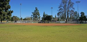 baseball field at Cabrillo Park