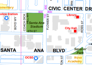 Map of City Center