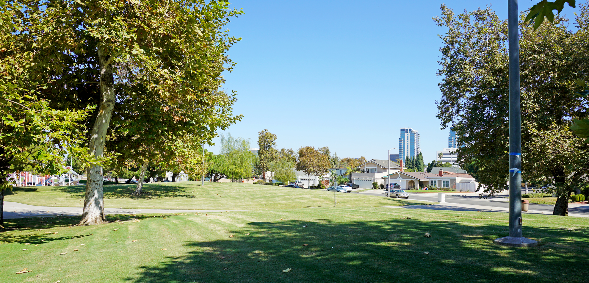 open area at sandpointe park