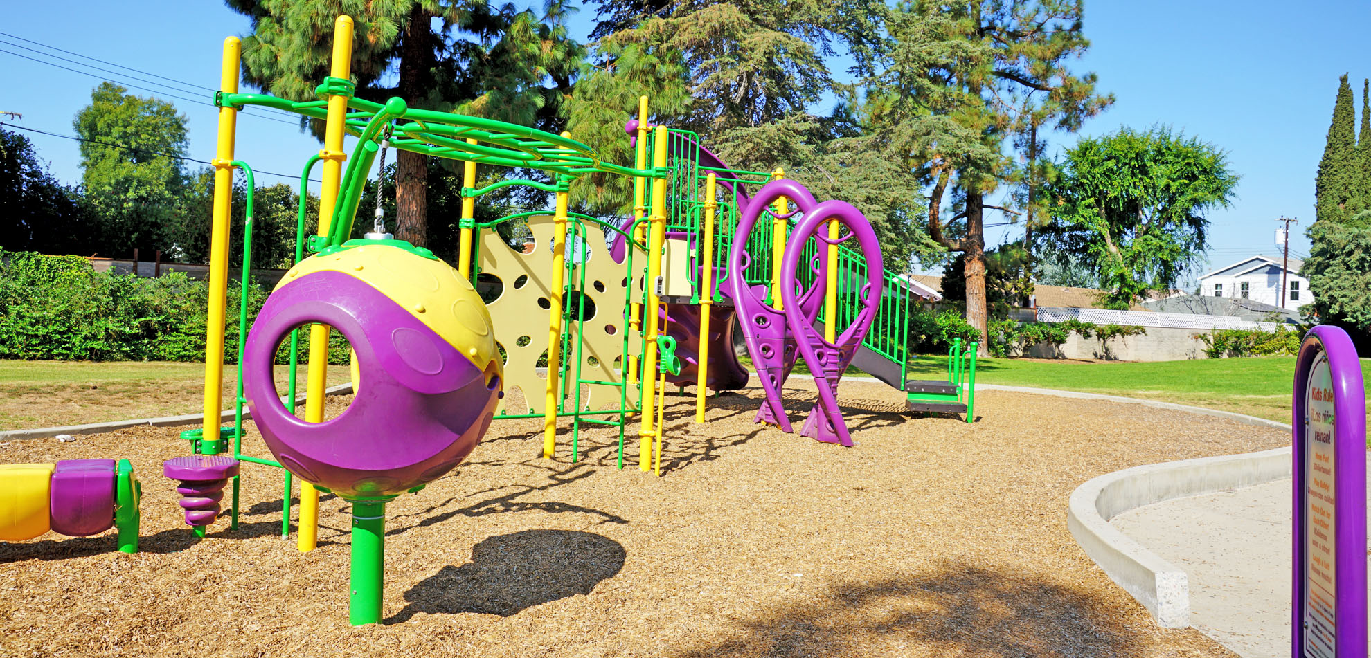 playground at Portola park