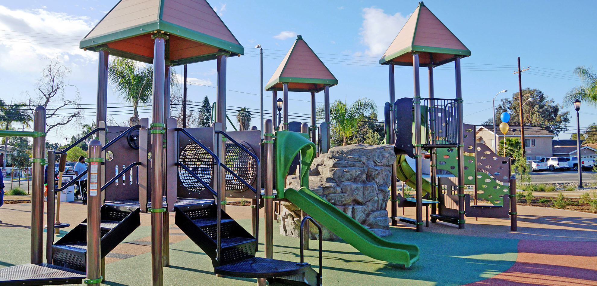 playground at the pacific electric park
