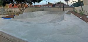 skate element at Mariposa park