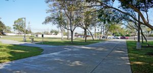 walkway at Rosita park