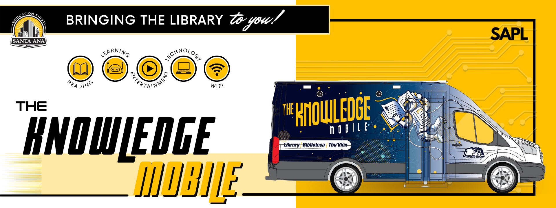 Bookmobile banner