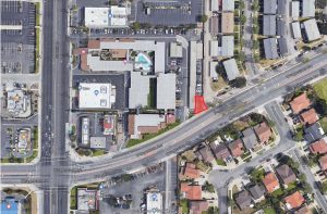 aerial image of the San Lorenzo Sewer Lift Station