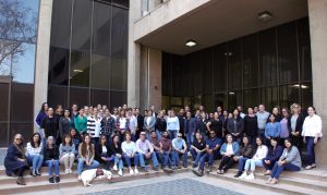 City employees group photo for denim day