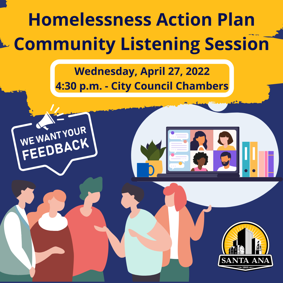 Homelessness Action Plan Community Listening Session