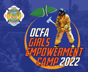 OCFA Girls Empowerment Camp flyer