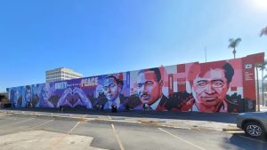 Purple Unity Project Mural