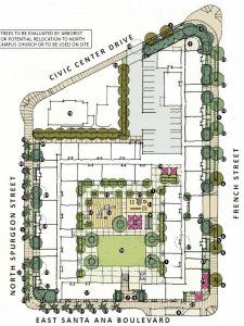 Conceptual site plan