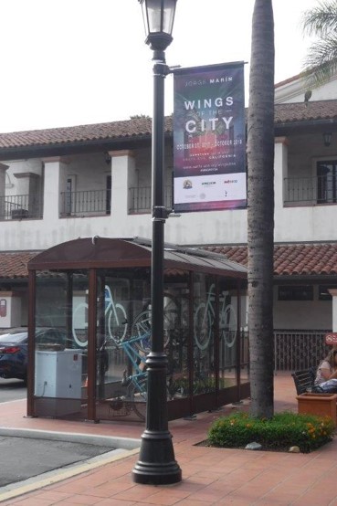 Wings of the City Street Banner