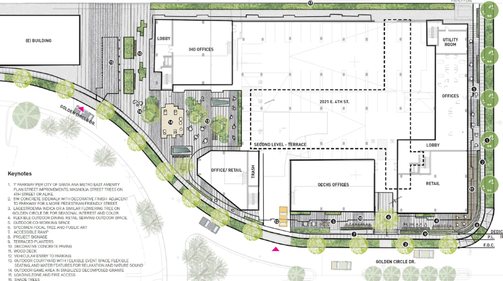 South property site plan