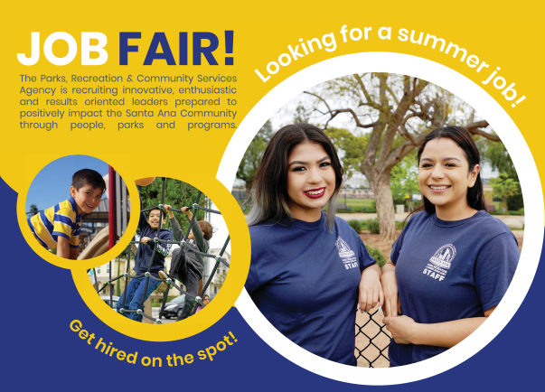Parks And Recreation Job Fair Header Image