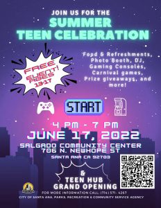 Summer Teen Celebration