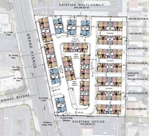 Conceptual Site Plan for Grand and Grovemont