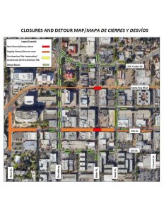 MainStreetintersectionclosuresmap