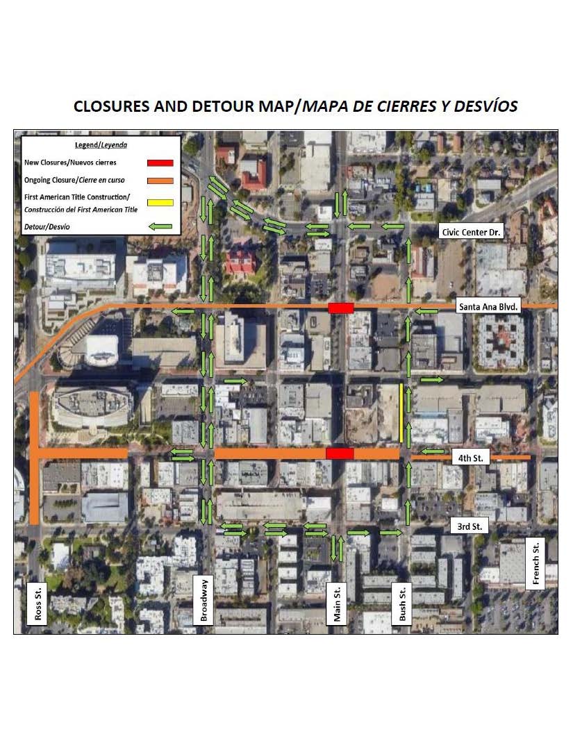 Sewer repairs on Sunflower Avenue between S. Plaza Drive and Main Street -  City of Santa Ana