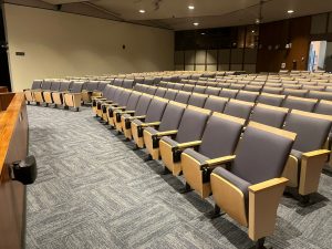 New chairs in Council Chamber