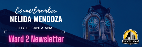 Councilmember Nelida Mendoza Newsletter Header