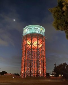 Water Tower in Orange