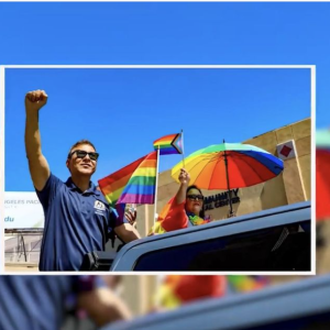 Mayor Sarmiento At The Pride Parade