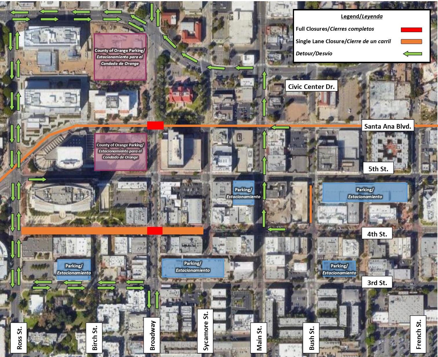 Sewer repairs on Sunflower Avenue between S. Plaza Drive and Main Street -  City of Santa Ana