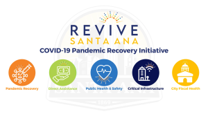 Revive Santa Ana logo with link to video