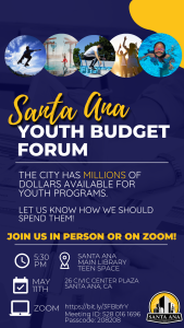 Santa Ana Youth Budget Forum