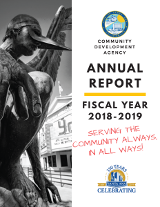 CDA Annual Report FY 2018-19 Cover Image