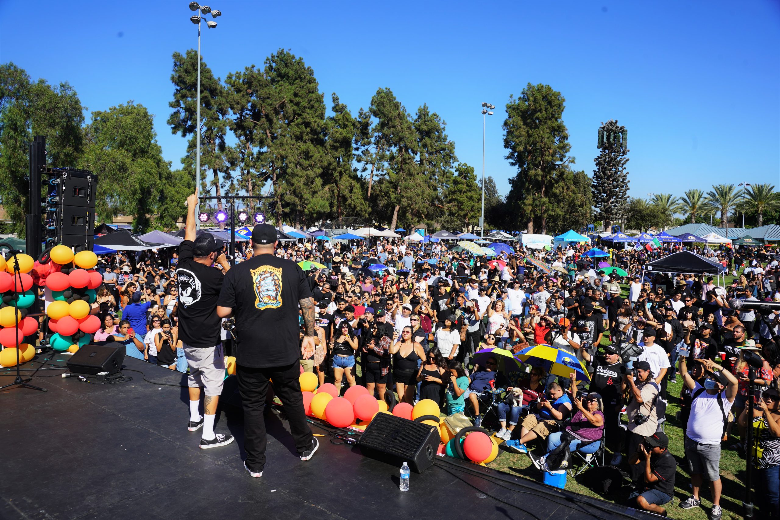 Chicano Heritage Festival Crowd City of Santa Ana