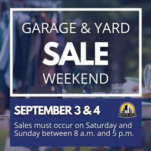 Garage Yard Sale Graphic