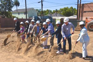 Habitat Ground breaking