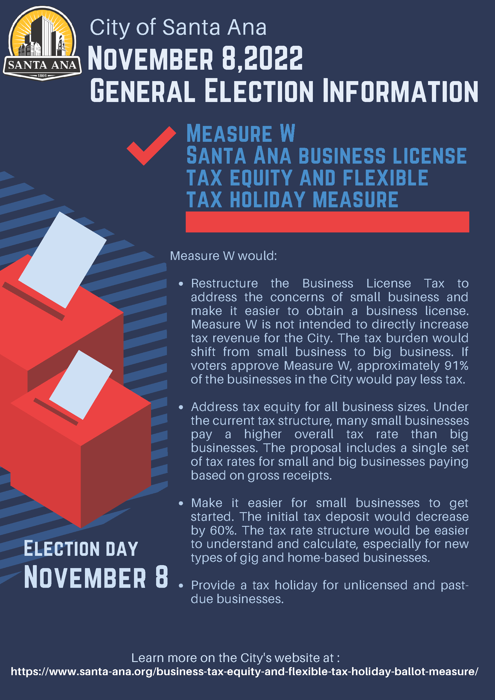 Measure W Fact Sheet in English