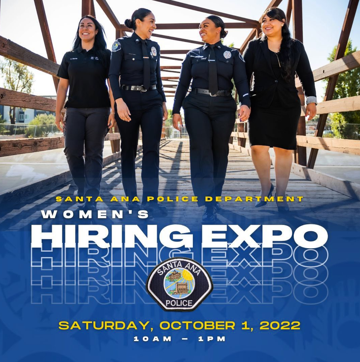 Police Department Women S Hiring Expo City Of Santa Ana