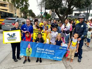 Walk to school day