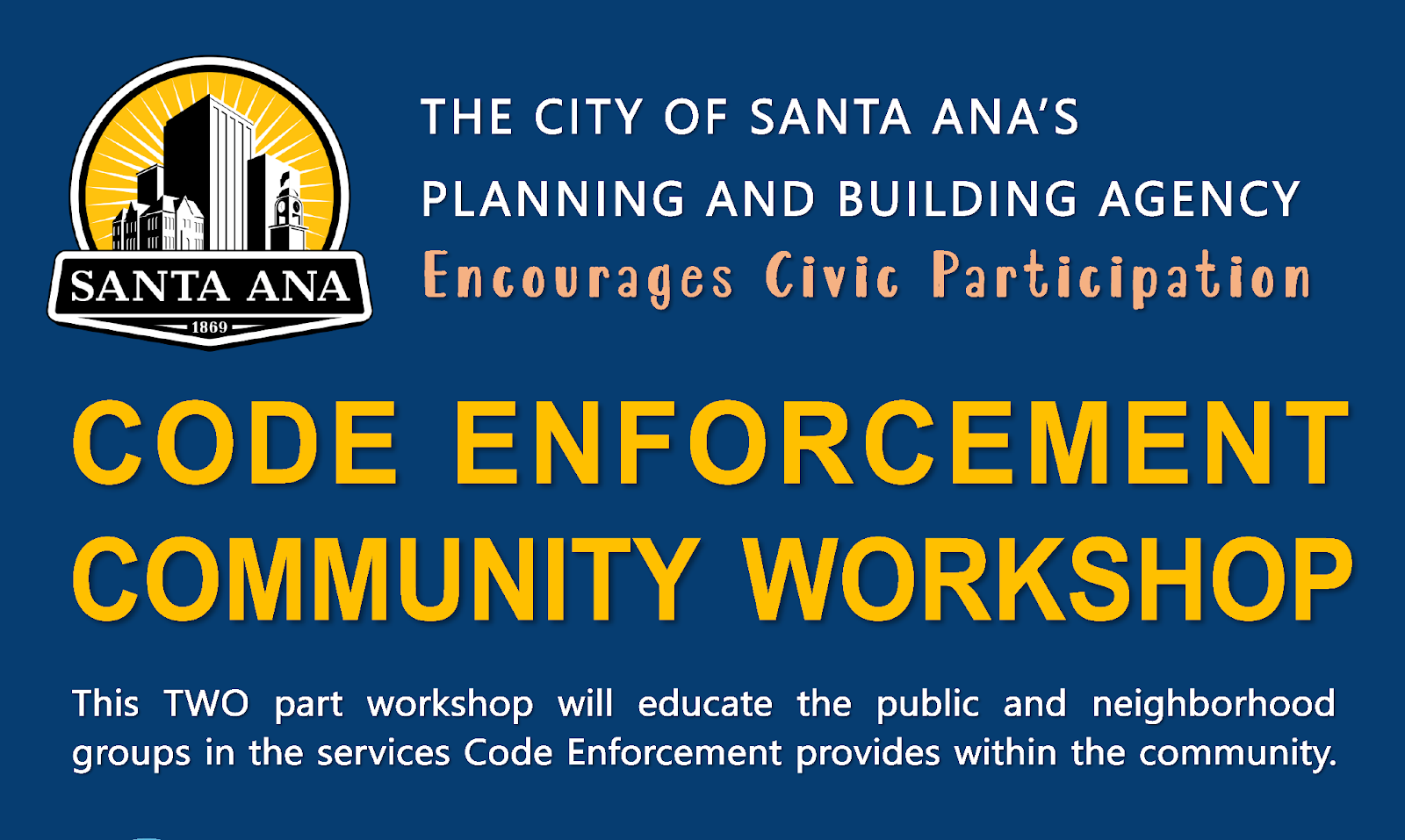 Code Enforcement Workshop