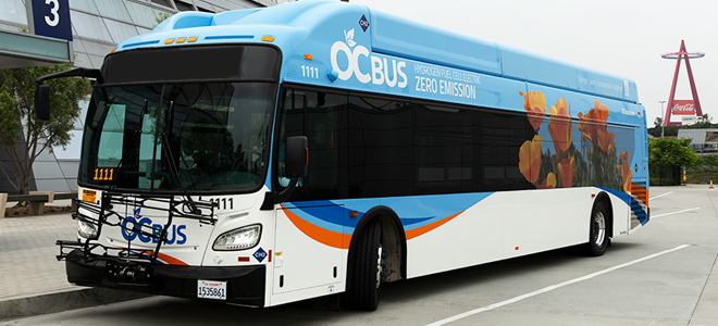An OCTA passenger bus.