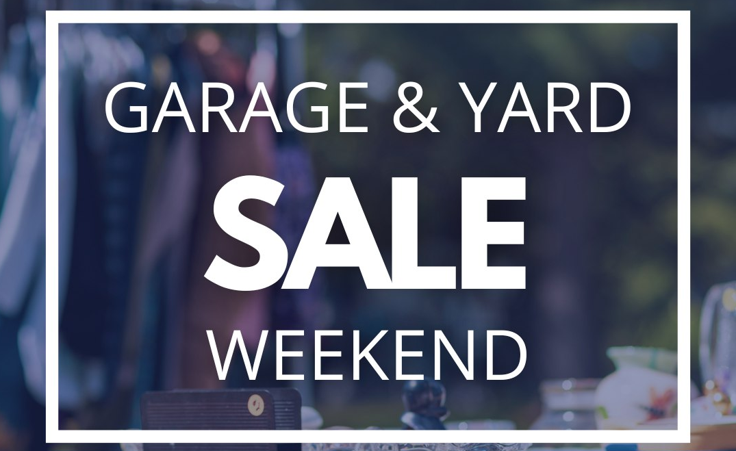 Garage And Yard Sale Weekend