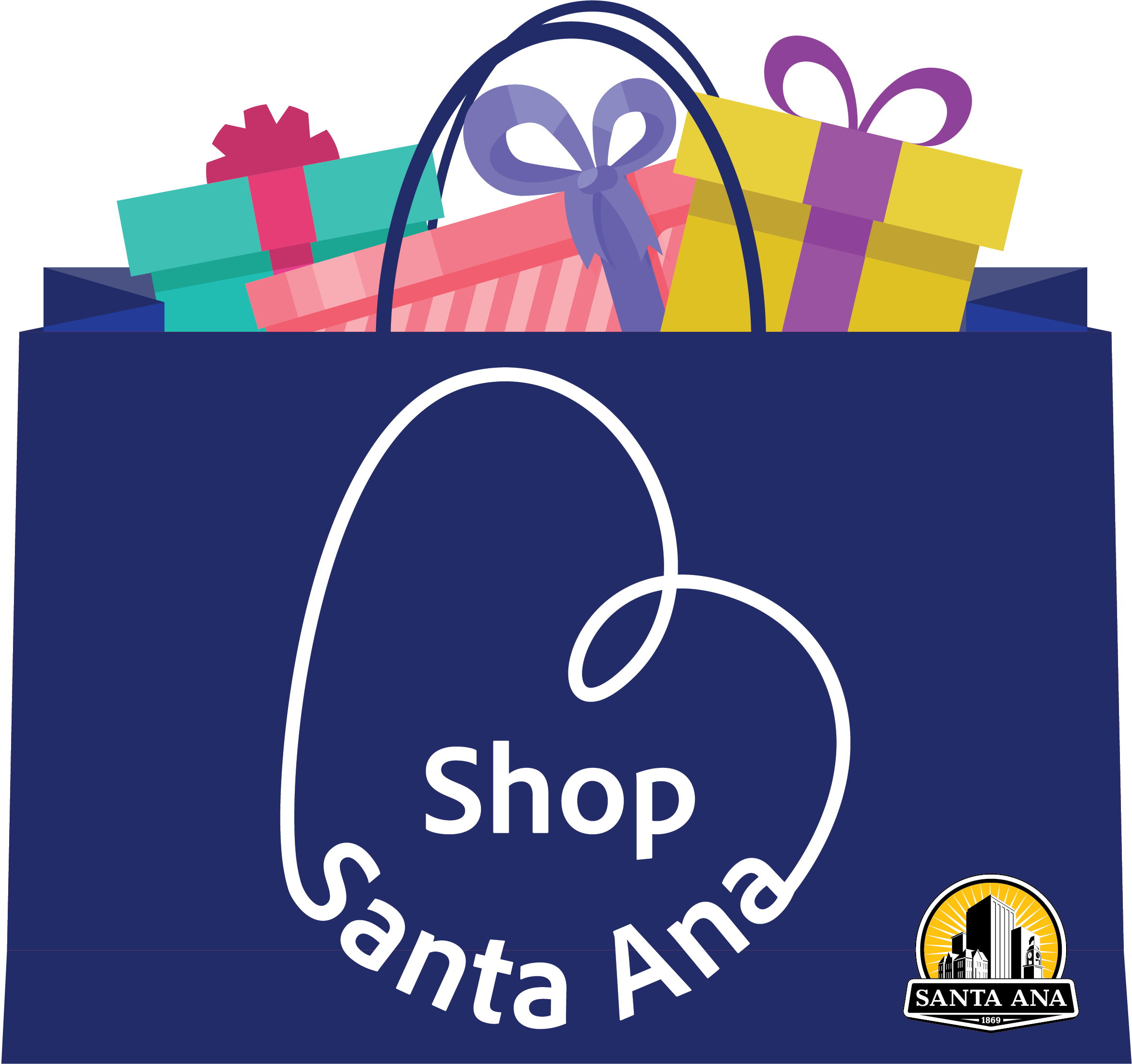 Shop Santa Ana Logo Color