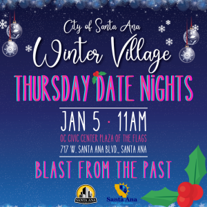 Winter Village Thursday themed date nights - blast from the past