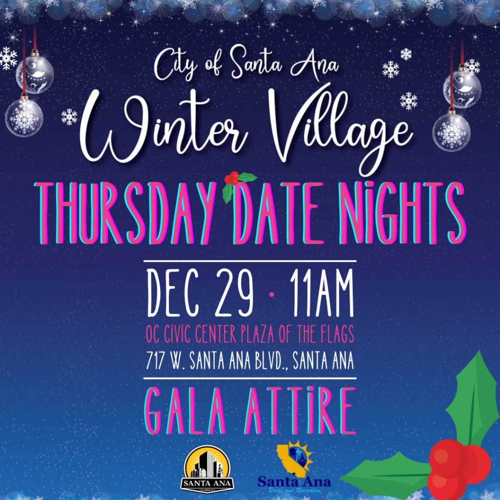 Winter Village Thursday date nights - gala attire